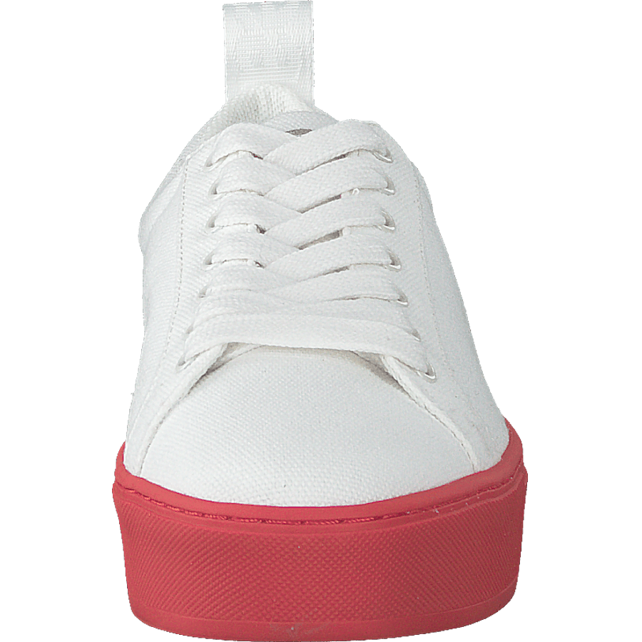 Arlo Three Antique White, Red Outsole - Bild 4