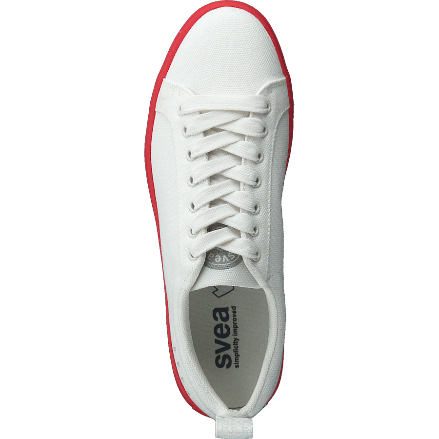 Arlo Three Antique White, Red Outsole - Bild 6