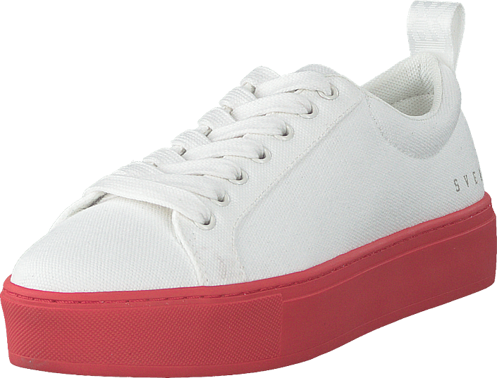 Svea - Arlo Three Antique White, Red Outsole