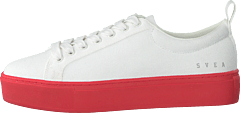 Arlo Three Antique White, Red Outsole - Bild 10