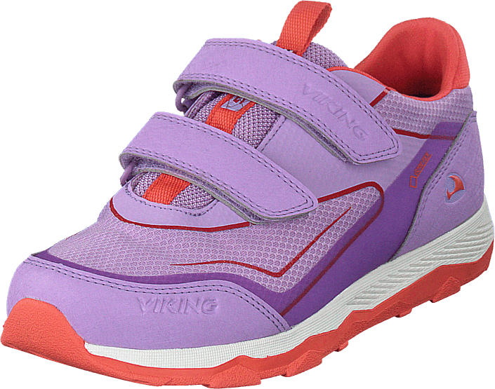 Evanger Low Gore-tex® Lavender/coral, Unisex, Sko, Sneakers, Sneakers, Lilla/Rosa, EU 22