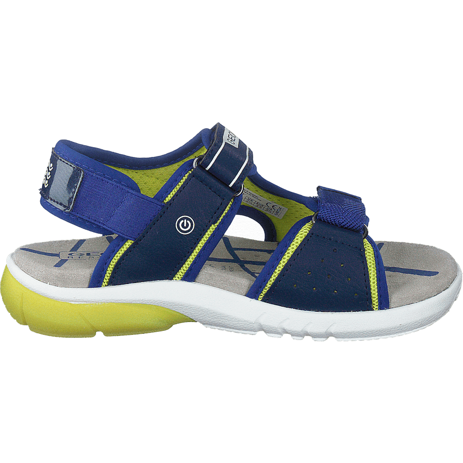 J Sandal Flexyper Bo Navy/lime - Bild 2