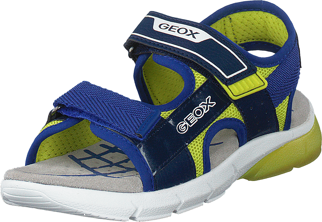 J Sandal Flexyper Bo Navy/lime - Bild 3