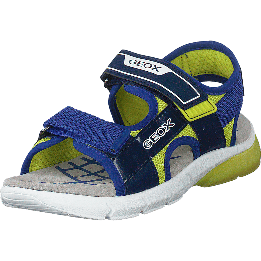 J Sandal Flexyper Bo Navy/lime - Bild 3