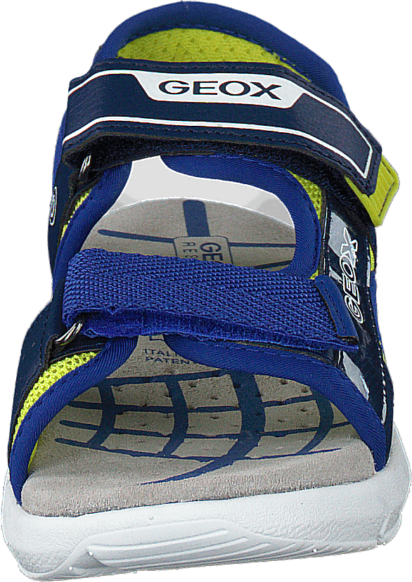 J Sandal Flexyper Bo Navy/lime - Bild 4