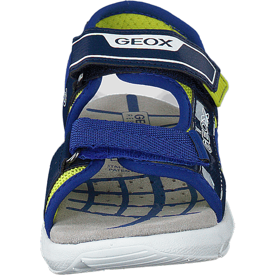 J Sandal Flexyper Bo Navy/lime - Bild 4