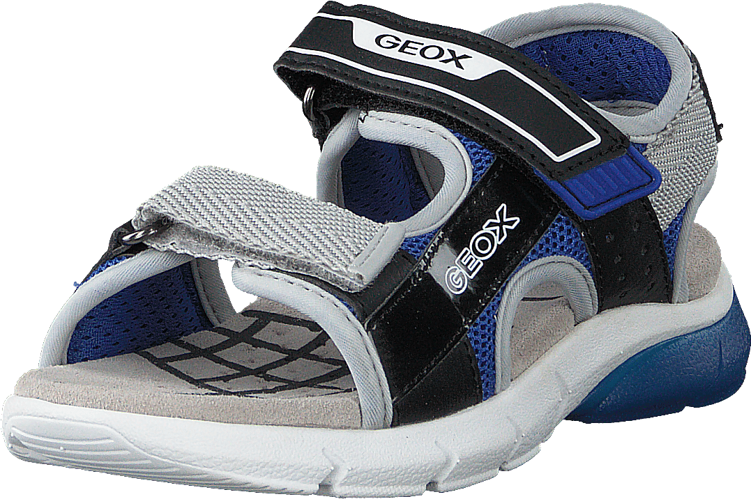 J Sandal Flexyper Bo Black/royal - Bild 3