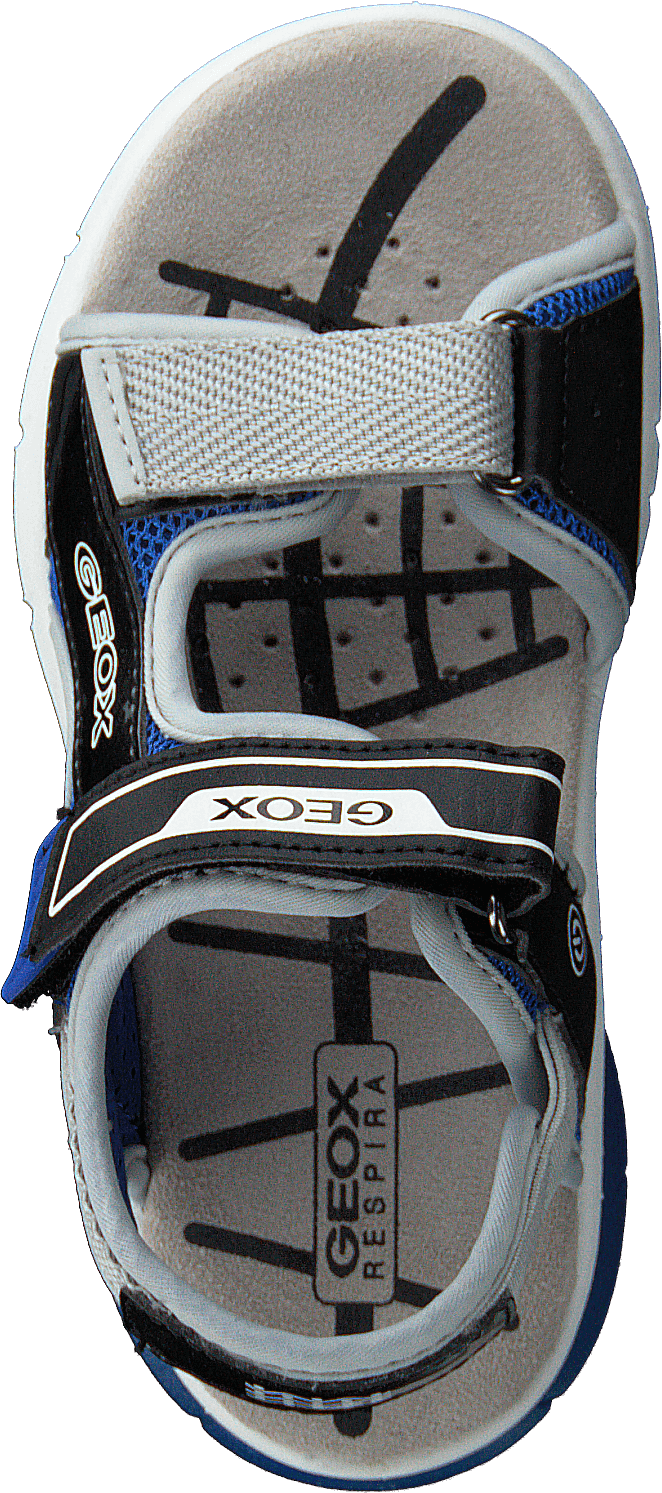 J Sandal Flexyper Bo Black/royal - Bild 6