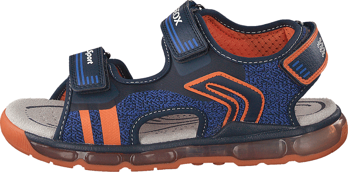 J Sandal Android Boy Navy/orange