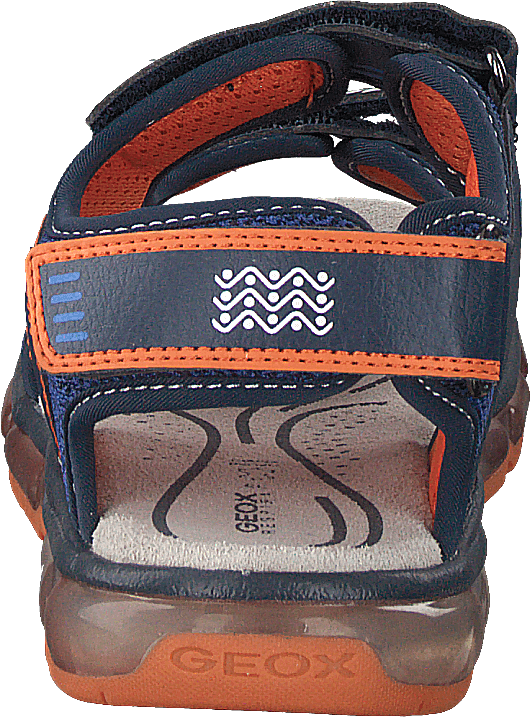 J Sandal Android Boy Navy/orange