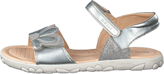 Geox - J Sandal Haiti Girl Silver