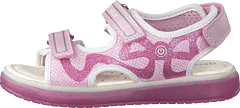 Geox - J Sandal Blikk Girl Pink/dark Pink