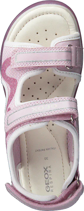 Geox - J Sandal Blikk Girl Pink/dark Pink