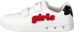 Geox - J Skylin Girl Pink/white