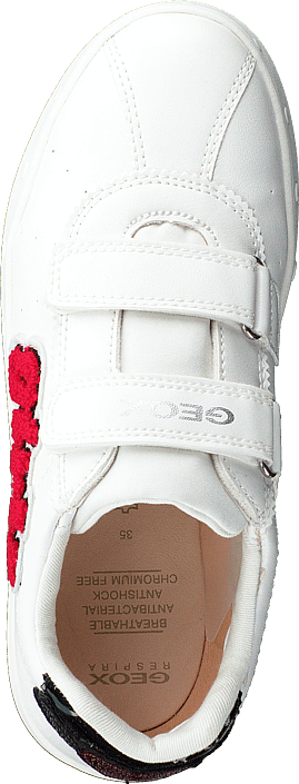 Geox - J Skylin Girl Pink/white