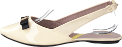 Butterfly Twists - Maren Cream/black Patent