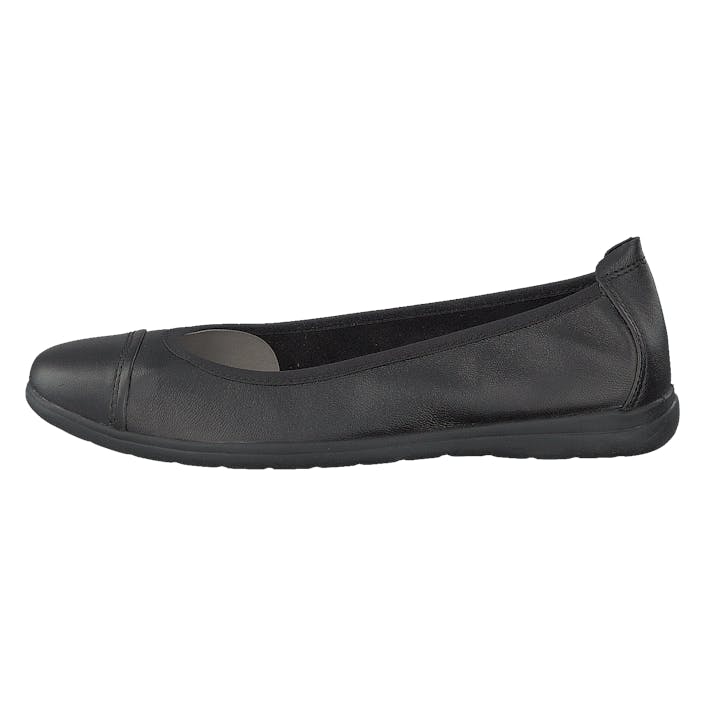 22105-22-001 Black, Female, Shoes, Flats, ballerina shoes, Black, UK 6,5