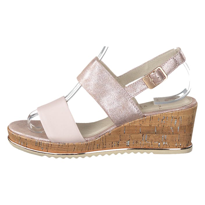 28342-22-521 Rose, Female, Scarpe, Tacchi, tacco basso, Marrone/Beige, EU 39