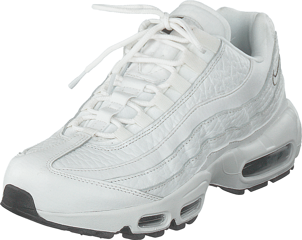 Wmns Air Max 95 Leather Summit White/black