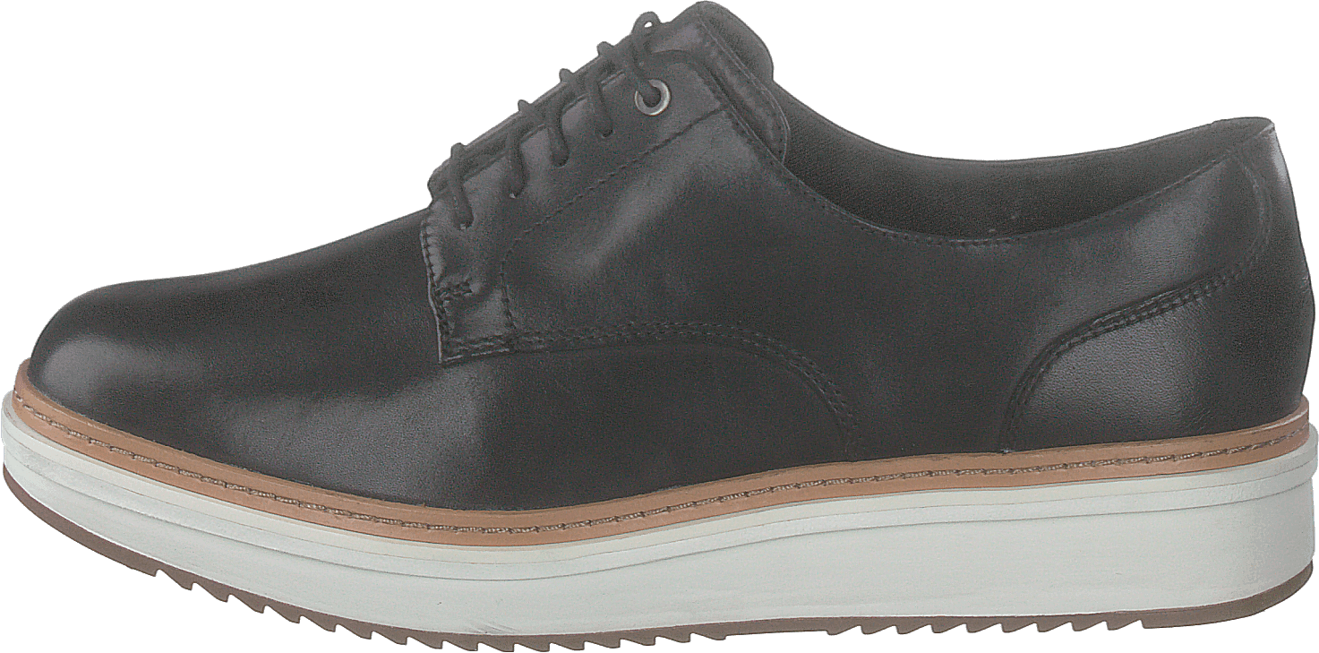 Teadale Rhea Black Leather Schoenen voor elke gelegenheid Footway