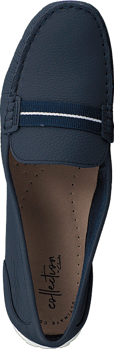 Clarks - Dameo Vine Navy Leather