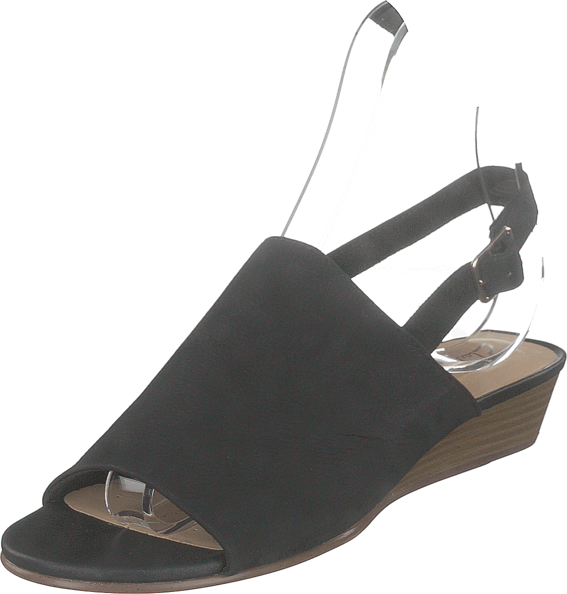 Mena Lilly Black Nubuck