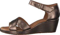 Clarks - Unplaza Cross Pebble Metallic