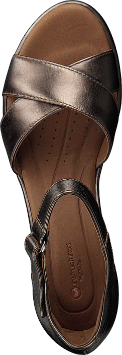 Clarks - Unplaza Cross Pebble Metallic