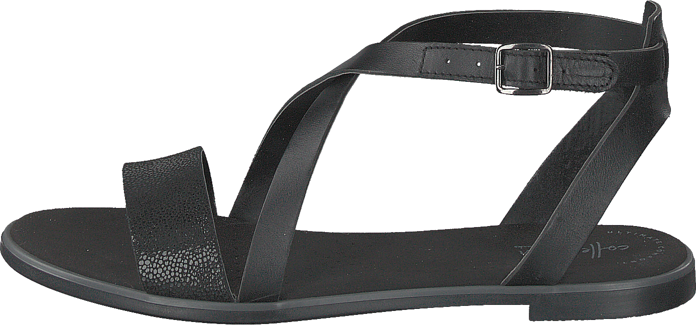 Bay Rose Black Interest, Female, Shoes, Sandals and Slippers, sandals, Grey/Black, UK 6