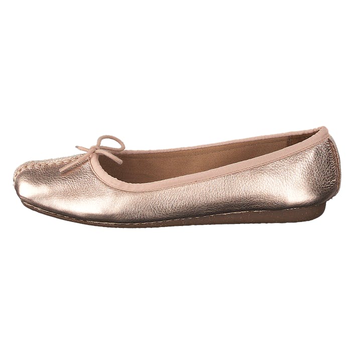 Freckle Ice Rose Gold, Female, Buty, Płaskie buty, baleriny, Złoto/Brązowy/Beżowy, EU 40