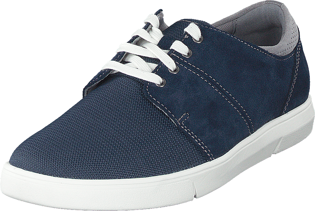 Landry Edge Navy Combi Suede