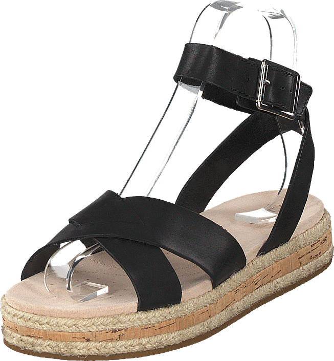 Clarks Botanic Poppy svart Leather bruna Skor Online Clarks Botanic Poppy svart Leather bruna Skor Online