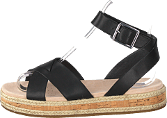 Clarks - Botanic Poppy Black Leather