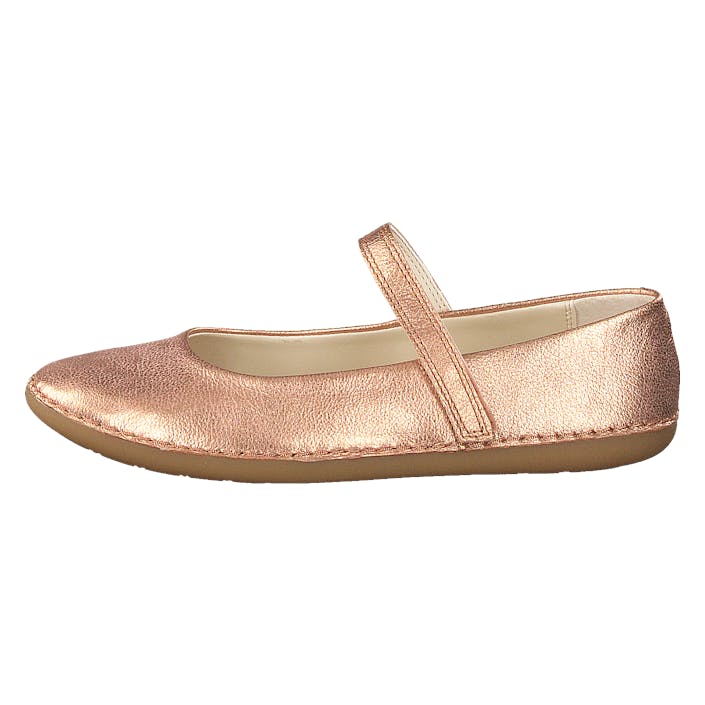 Skylark Tap K Bronze Metallic, Unisex, Sapatos, Sapatos baixos, sapatos de bailarina, Castanho/Vermelho/Bege, EU 28