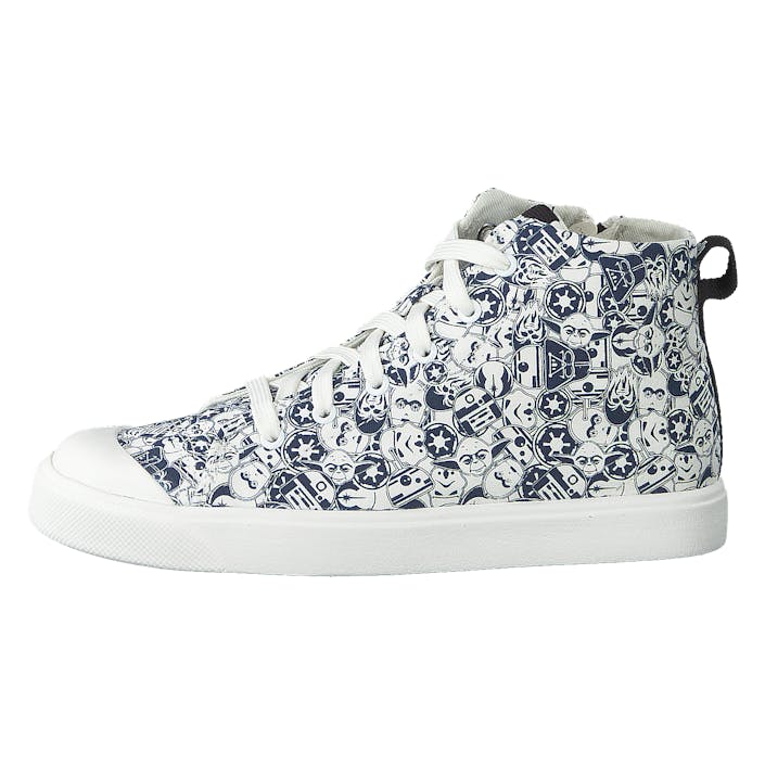 City Orbite K Blue/white, Unisex, Shoes, Trainers, high-top sneakers, Blue, EU 35