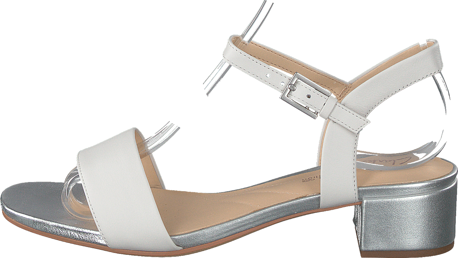 Orabella Iris White Combi Leather