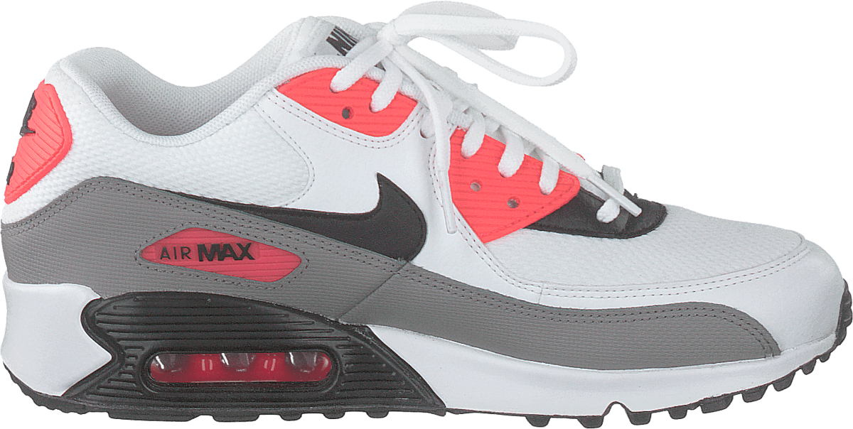 Wmns Air Max 90 White/black/dust-solar Red