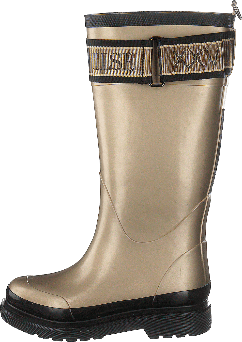 Long Rubber Boots Platin