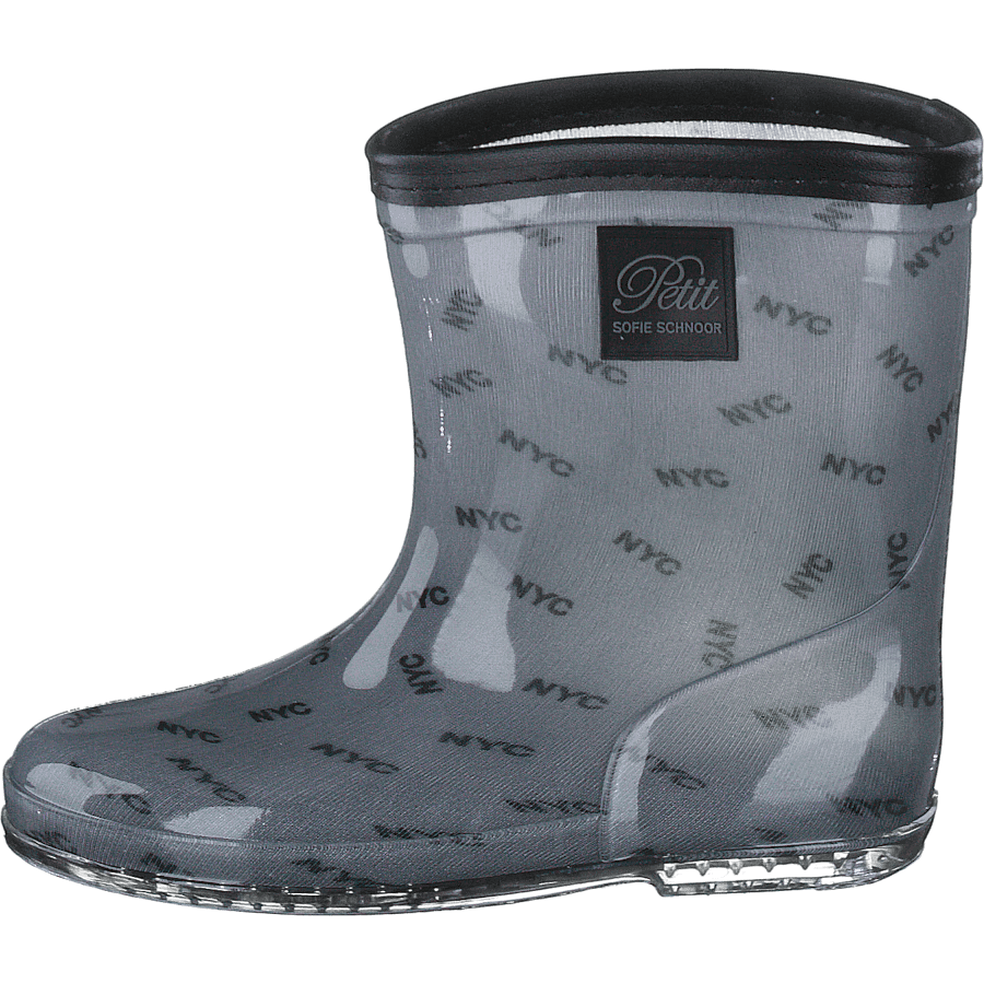 Rubber Boot Baby Nyc All Over Print – Blue
