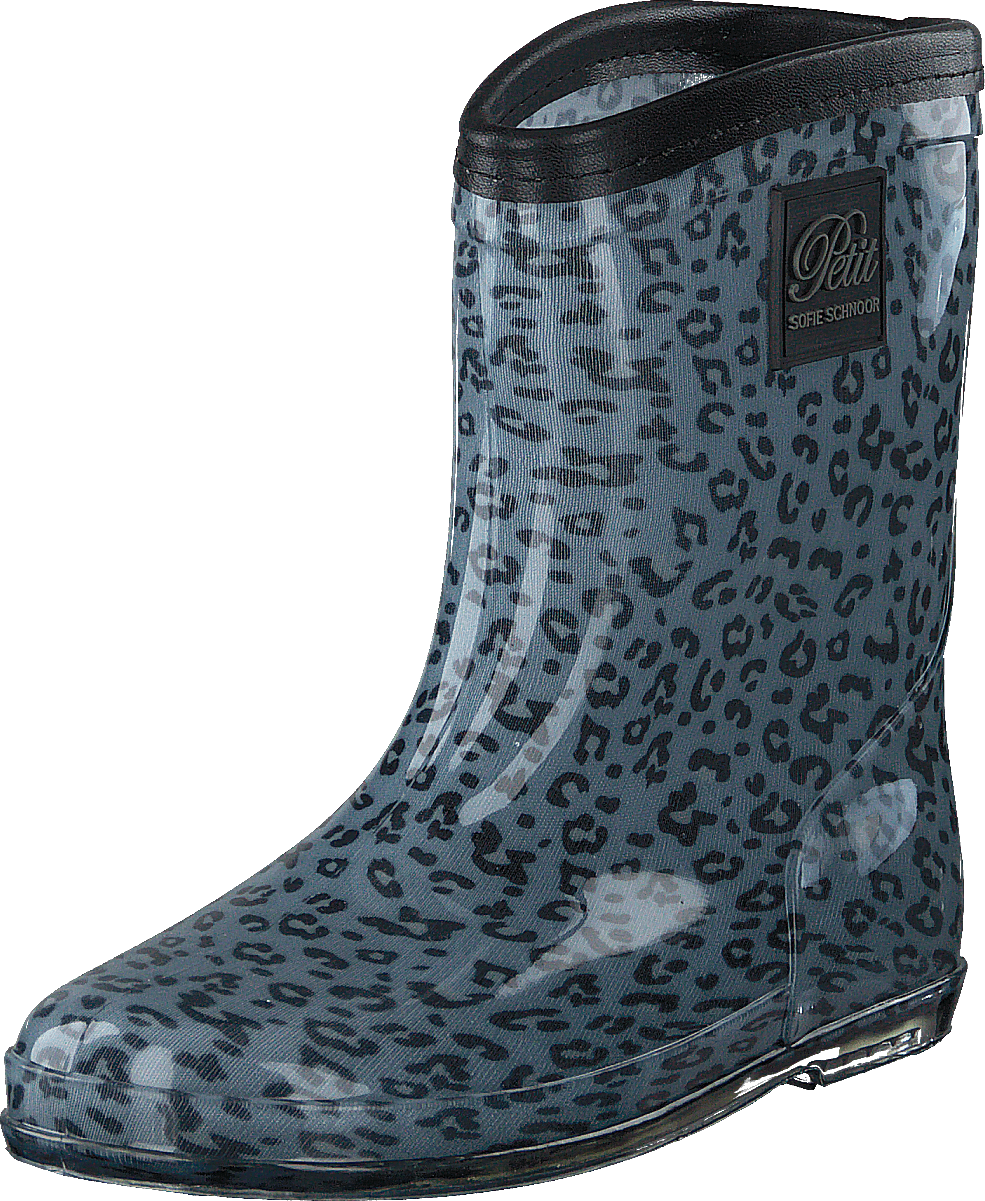 Rubber Boot Baby Leopard - Blue - Bild 3