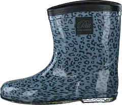 Petit by Sofie Schnoor - Rubber Boot Baby Leopard - Blue