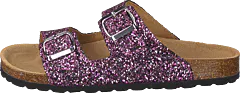 Petit by Sofie Schnoor - Sandal Glitter, 2 Straps Purple