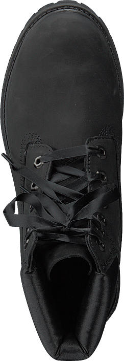 Timberland - 6in Premium Wp Boot L/satin Black Waterbuck