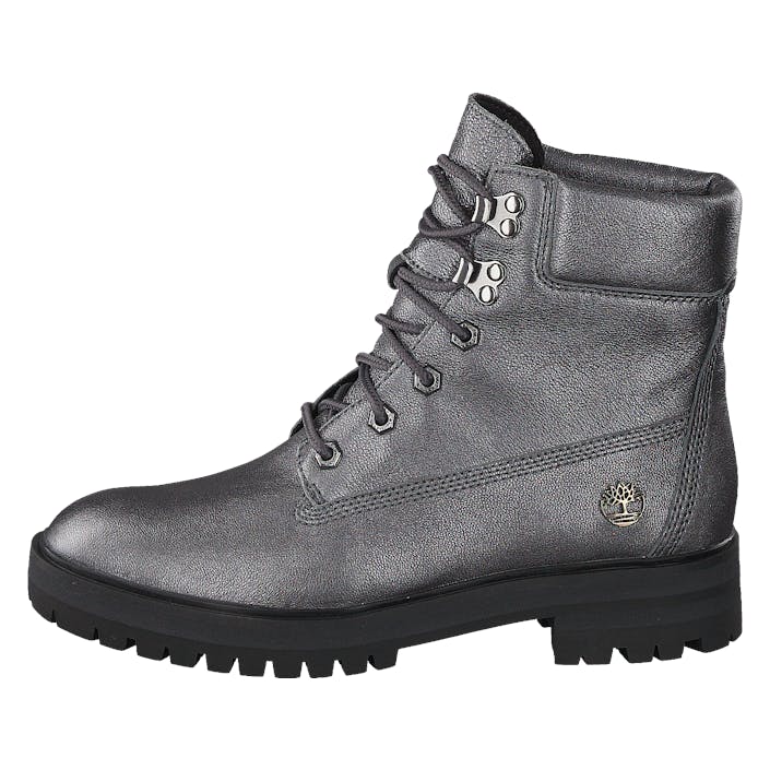 London Square 6inch Boots Dark Grey Akita, Female, Shoes, Boots, Boots, Grey, UK 7