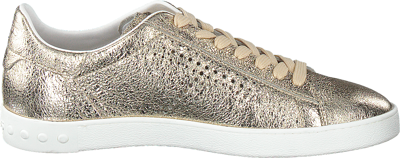 Leather Sneakers Oro - Bild 2