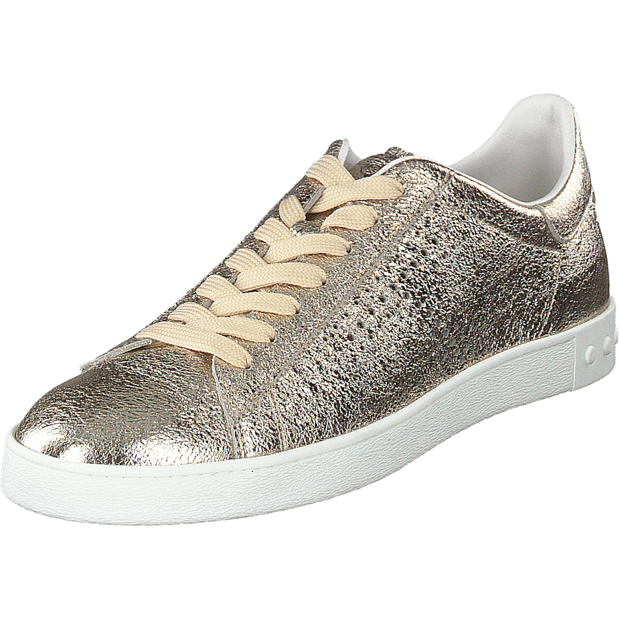 Leather Sneakers Oro - Bild 3