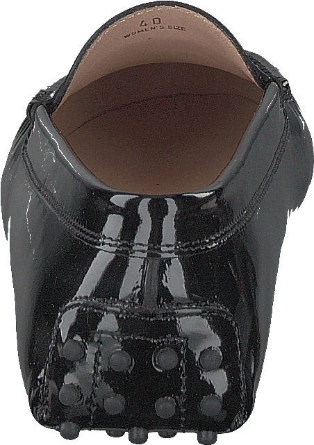 Gommino Patent Leather Mocs Nero