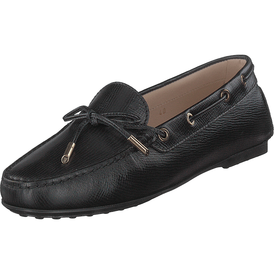 Gommino Moccasins Leather Nero - Bild 3