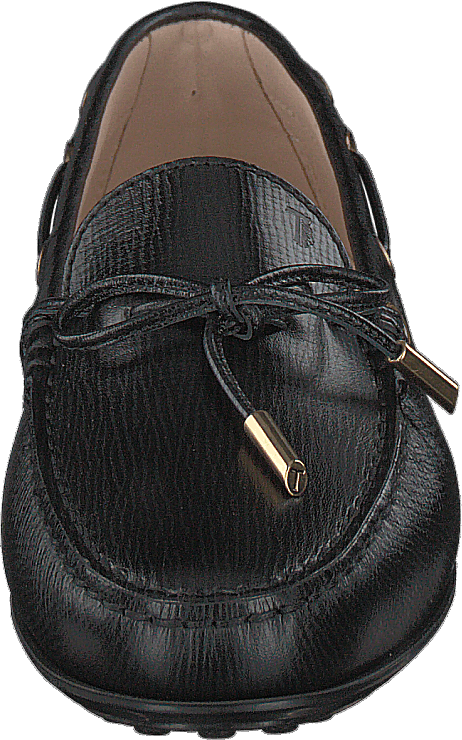 Gommino Moccasins Leather Nero