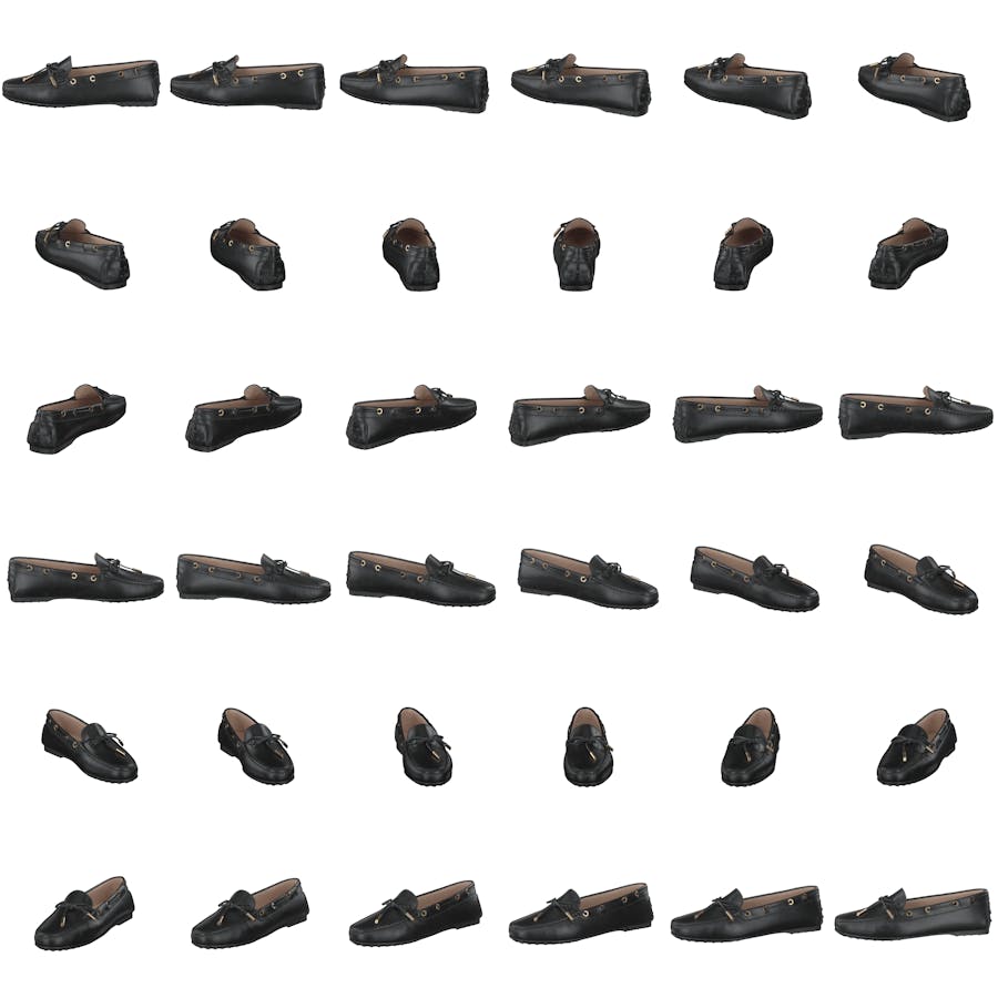 Gommino Moccasins Leather Nero - Bild 8
